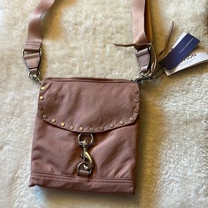 Brand New Rebecca Minkoff Nylon Flap Crossbody Pink